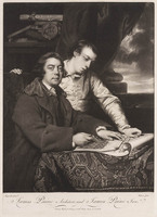 KG 15425
          <br/>
          Portret James Paine en zoon
          <br/>
          <em>Watson, James (ca.1740-1790)</em>